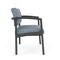 Lesro Lenox Steel Bariatric Chair Metal Frame, Charcoal, RS Rain Song Upholstery LS1401 - alternate 3